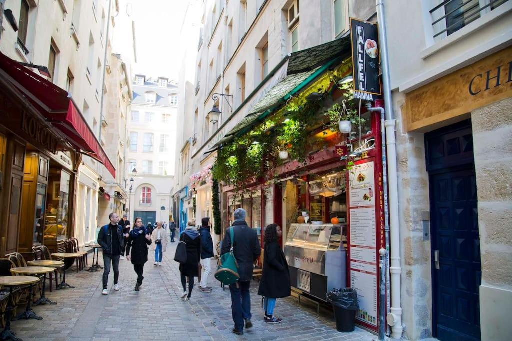 Charming Apartment Rue Des Rosiers Paris Exterior photo